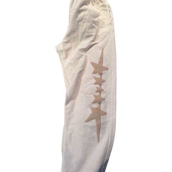 Lonely Ghost Aligned Stars Heavyweight Joggers Sweatpants Medium - Picture 2 of 4